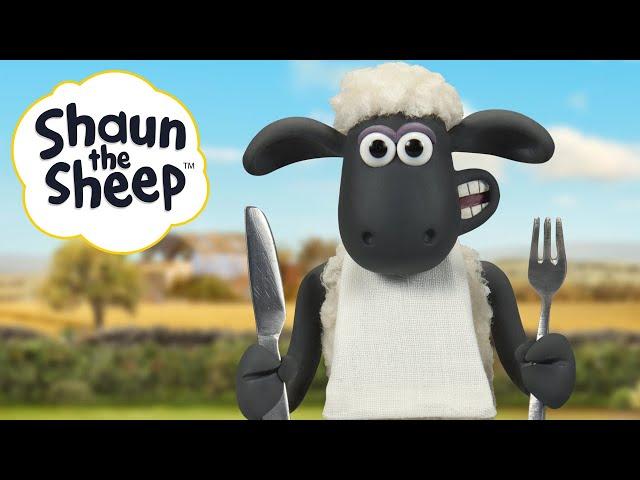  Shaun the Sheep: Yummy Foodie Fun! Best Bits Compilation for Kids!