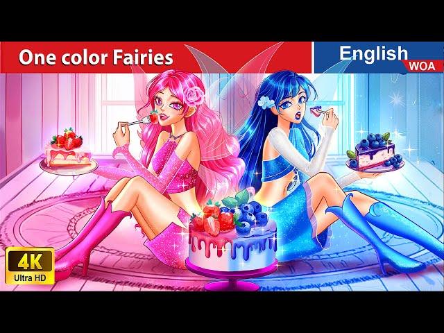 One color Fairies ️ Princess Story Fairy Tales in English @WOAFairyTalesEnglish