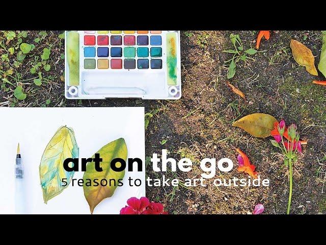 Art Idea for Kids: Art on the Go!