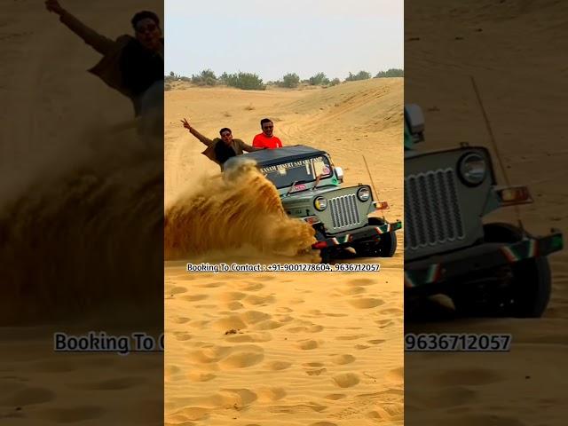 Desert Safari Jaisalmer | Sam Sand Dunes Jeep Safari Jaisalmer