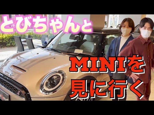 マネージャーとびちゃんが欲しい車MINIを見に！！