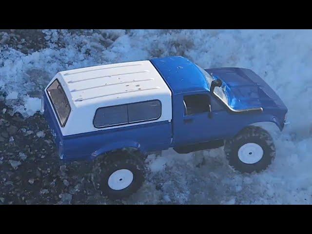 Mostop RC Truck Crawler C24 RTR 1/16 Scale Pickup UNBOXING AND THE 1ST DRIVE