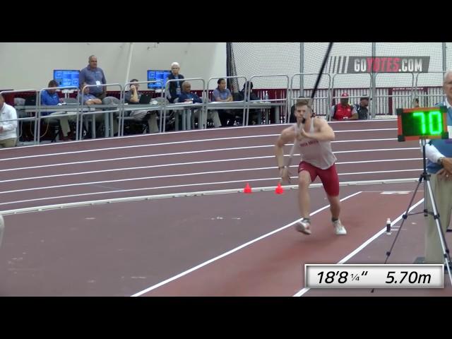 Chris Nilsen Wins National Championship in Pole Vault