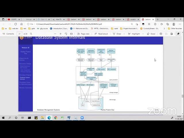 Open session / Summary -DBMS