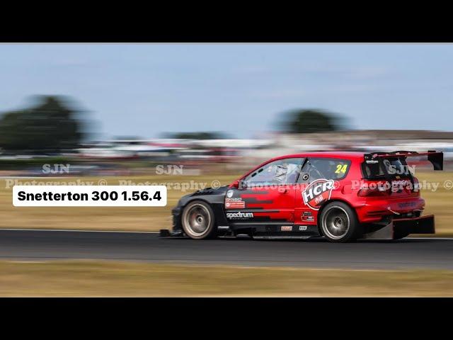 Snetterton 300 Thunder Saloons Lap Record- 1:56.4 HCR Civic