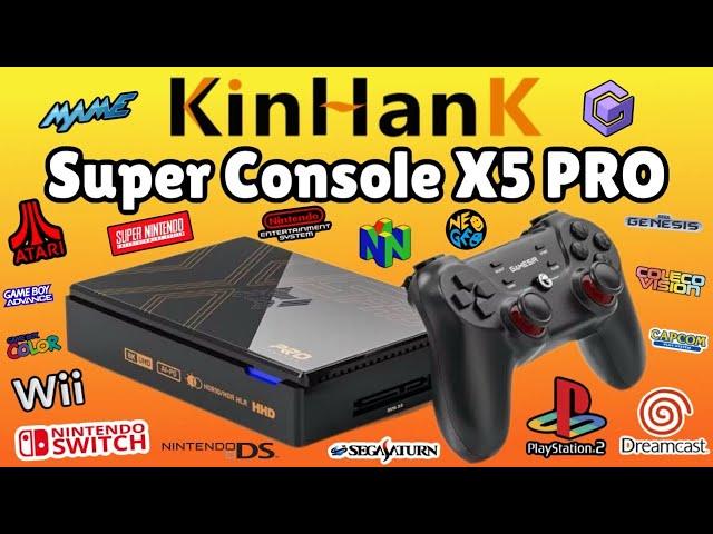 KINHANK Super Console X5 PRO Is LOADED w/ Over 16,000 Plug & Play Games