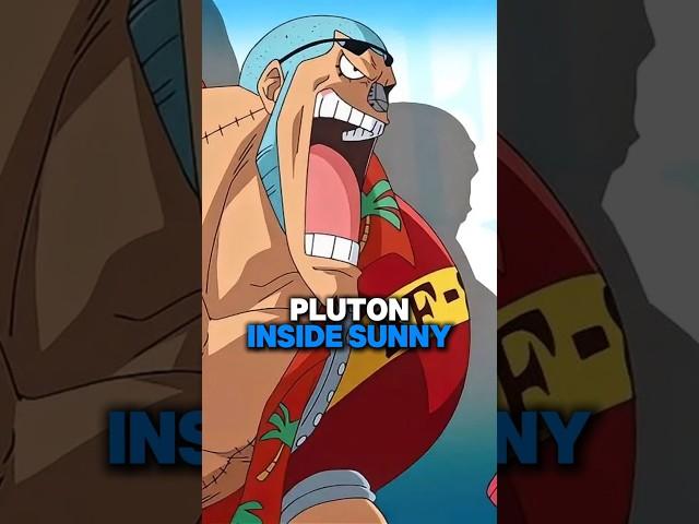 Did franky build a weapon like pluton? #onepiece