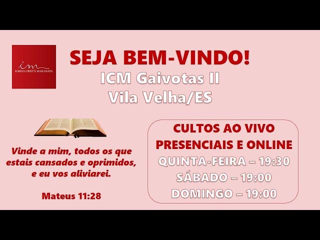 Transmissão ao vivo de ICM Gaivotas II