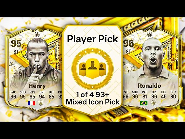 50x 93+ MIXED ICON PLAYER PICKS!  FC 25 Ultimate Team
