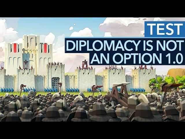 Klopf, klopf! Wer da? ...AAAALLLLEEEEEE!!! - Diplomacy is Not an Option 1.0 im Test / Review