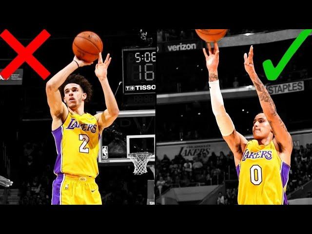 Kyle Kuzma Shooting Form Breakdown (How to correctly shoot a basketball)