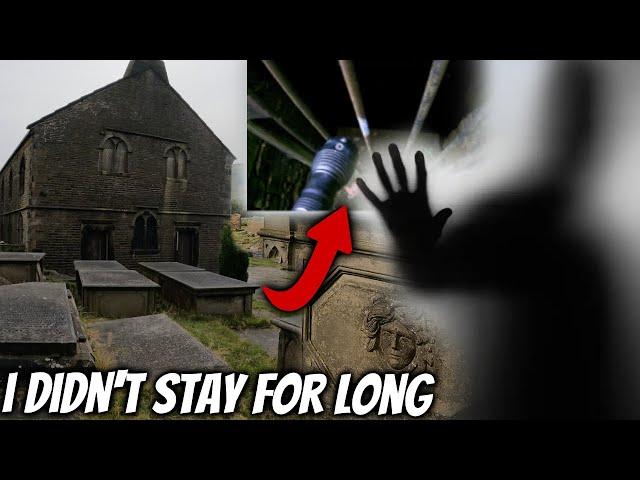 Did something block my flashlight? - Haunted Church