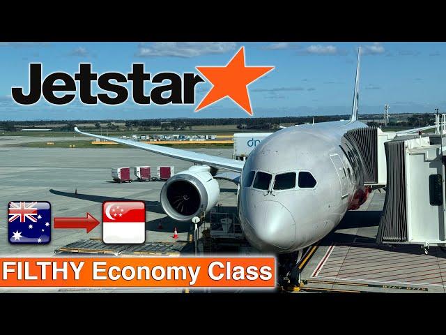 FILTHY Economy Class On JETSTAR’S OLDEST B787: Melbourne to Singapore