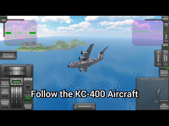 MC-400 VS KC-400 Tanker Aircraft (MID AIR) Turboprop Flight Simulator TFS