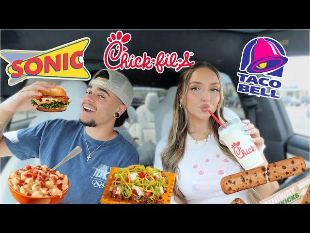 TRYING NEW MENU ITEMS FROM FAST FOOD RESTAURANTS! *SUMMER EDITION*