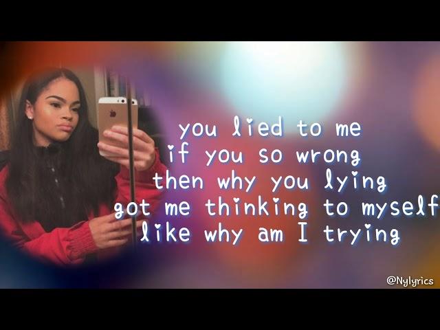 Kierra Luv - You lied to me Lyrics