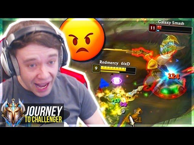 I'VE NEVER GOTTEN THIS TILTED BEFORE.. AAHHHHHHH - Journey To Challenger | LoL