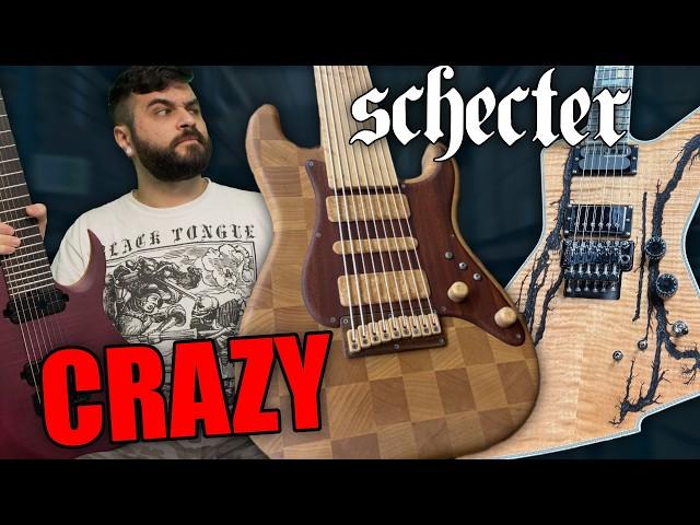 INSANE Custom Guitars... (SCHECTER Factory Tour & New 2025 Models)