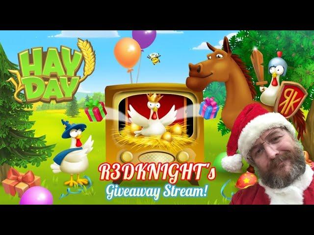 Hay Day - Christmas Stream with R3DKNIGHT