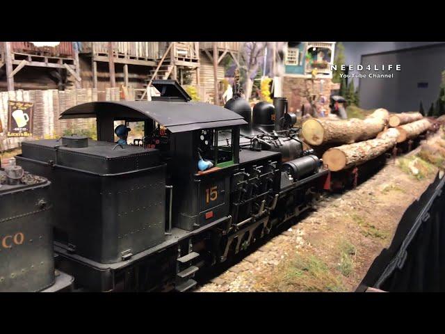 Awesome Model Trains with Steam Locomotives!