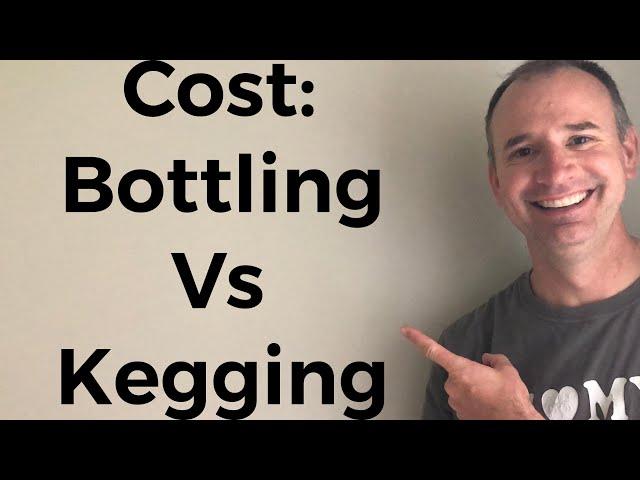 Mini kegs vs Bottles - true cost difference