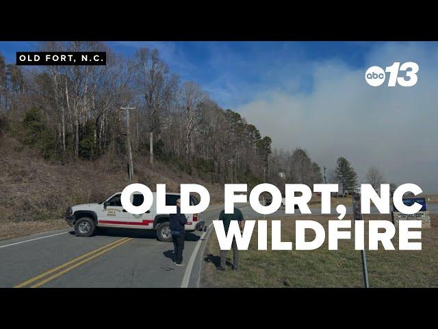 Wildfire near Old Fort prompts evacuations; second fire reported north of Marion