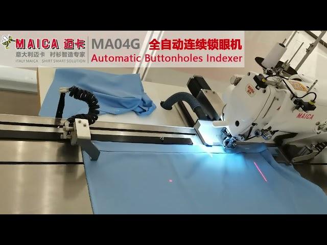 MAICA MA04G Automatic Buttonholes Indexer--- Bigger