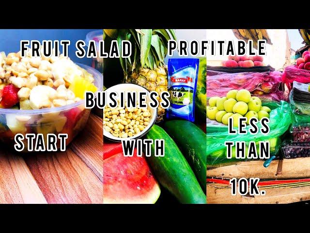 How to make fruit salad ||| How to start a fruit salad business||| Very profitableble