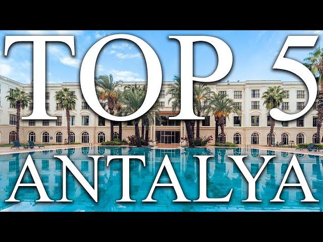 TOP 5 BEST all-inclusive resorts in ANTALYA, TURKEY [2024, PRICES, REVIEWS INCLUDED]