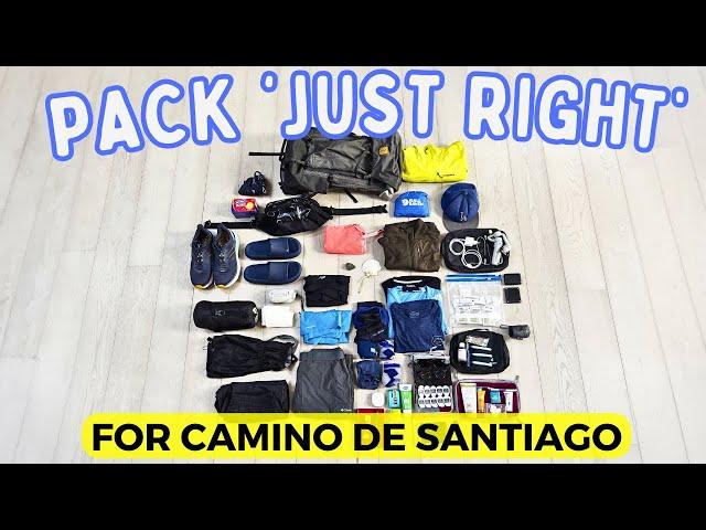 PERFECT Camino de Santiago Packing List for May-June