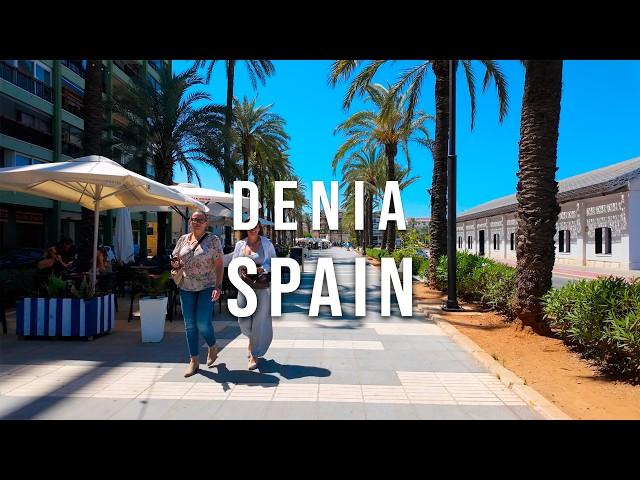 Denia Spain  Walking Tour 2024 | Discover Costa Blanca [4K 60 FPS]