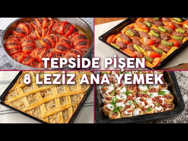 Kalabalık Sofraların Vazgeçilmezi Olacak Tepside Pişen 8 Leziz Ana Yemek Tarifi - Yemek Tarifleri