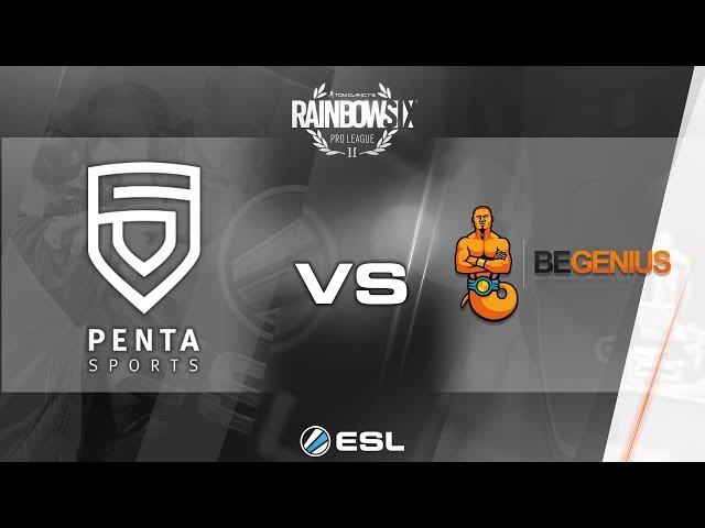 Rainbow Six Pro League - Season 3 - PC - EU - Penta Sports vs. beGenius - Week 2