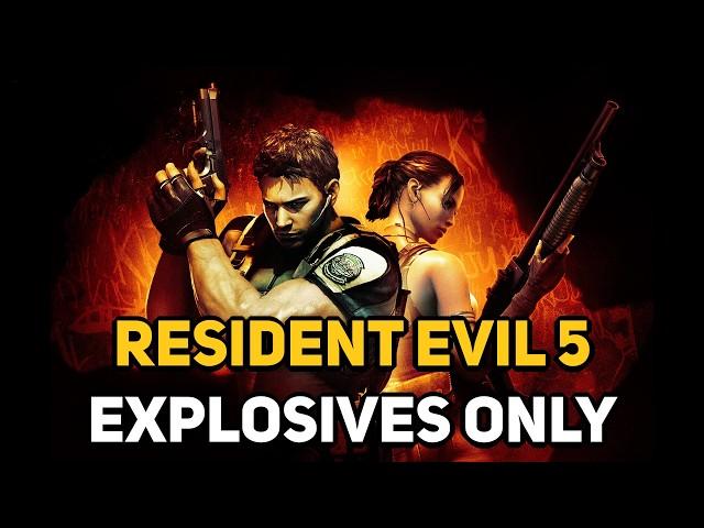 Can You Beat RESIDENT EVIL 5 With Only Explosives?