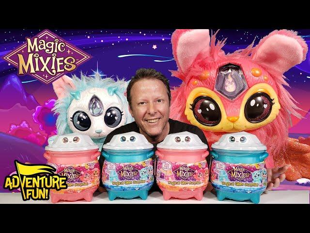 6 Magic Mixies “Magical Gem Surprise” Water & Fire Cauldrons Series 2 Adventure Fun Toy review!