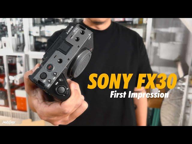 Sony FX30 Unboxing & First Impression | BURMESE Language