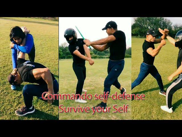 Commando self-defense on Attack