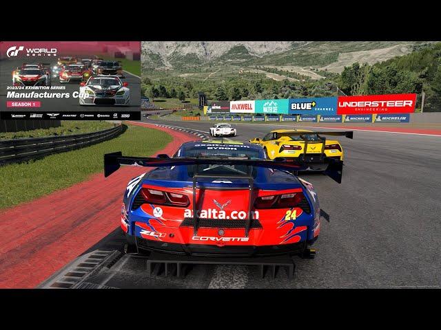 GT7 | GTWS Manufacturers Cup | 2023-24 Exhibition Series | Season 1 - Round 2 | Onboard | Test Race