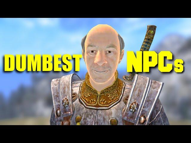 The 5 Dumbest NPCs In OBLIVION