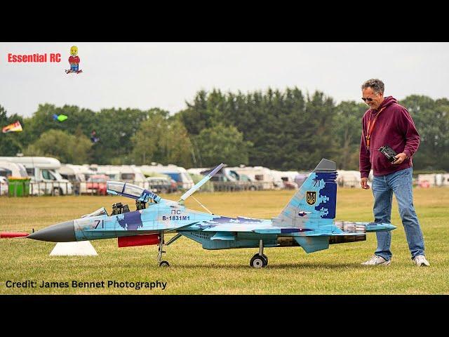 GIANT RC Sukhoi Su-30 combat jet (Steve Elias) | Southern Model Show 2024