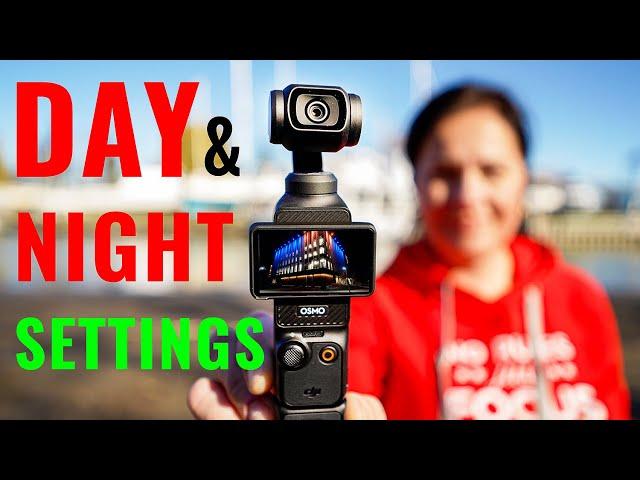 10 CINEMATIC DJI POCKET 3 SHOTS Best Day & Night Settings