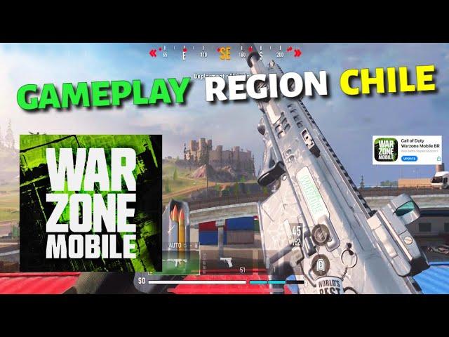 WARZONE MOBILE NEW GAMEPLAY CHILE / MAX GRAPHICS