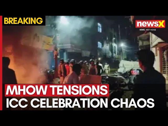 Tension in Mhow: Clashes Break Out During India's ICC Champions Trophy Celebration | NewsX