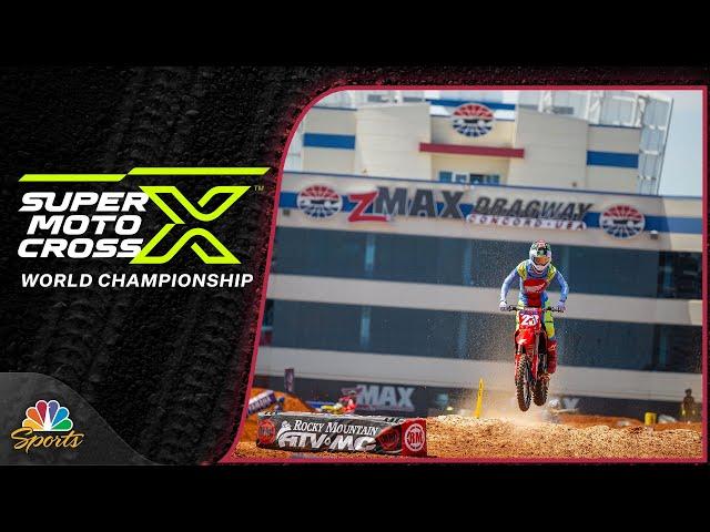 SuperMotocross World Championship Playoff 1 at Charlotte best moments | Motorsports on NBC