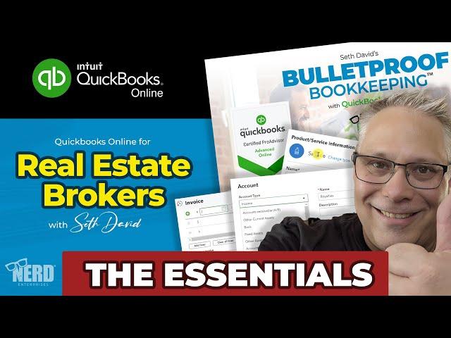 QuickBooks Online for Real Estate Brokers - The Essentials