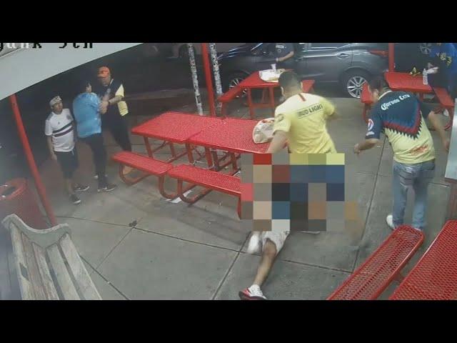 Video shows 4 suspects sought in fatal beating at Pat's King of Steaks in Philadelphia