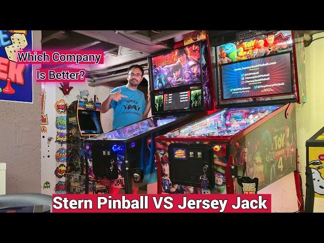 Stern Pinball Machine VS Jersey Jack Pinball - Which Company Is Currently On Top And Why?