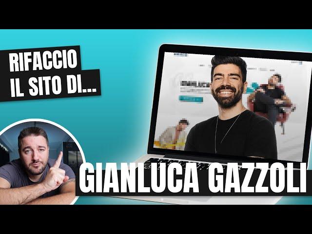 Rifaccio il sito di... Gianluca Gazzoli @bsmt_basement