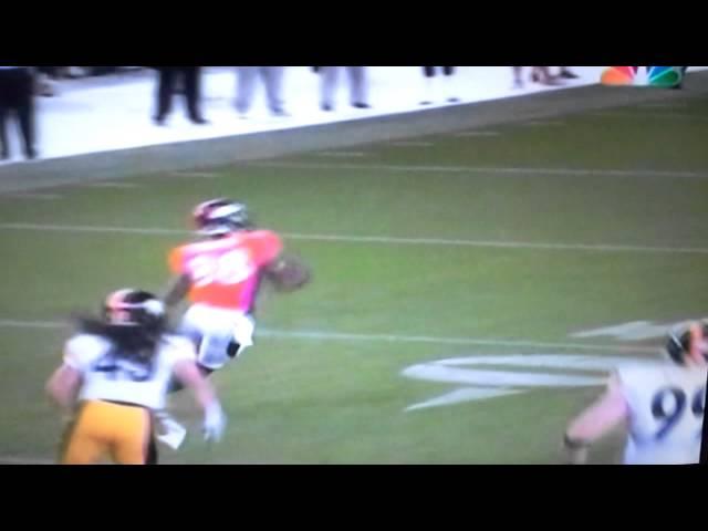 Peyton Mannings first TD as a denver bronco