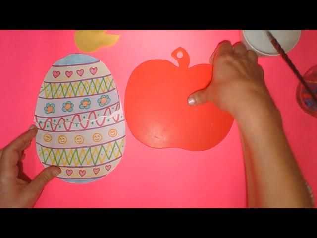 WBST VPK ART CRAFT PROJECTS Easter Pop up Card PART 2